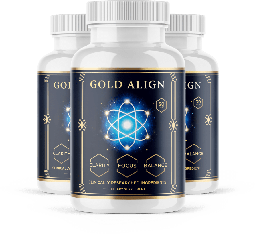 How Gold Align works - three bottle pack